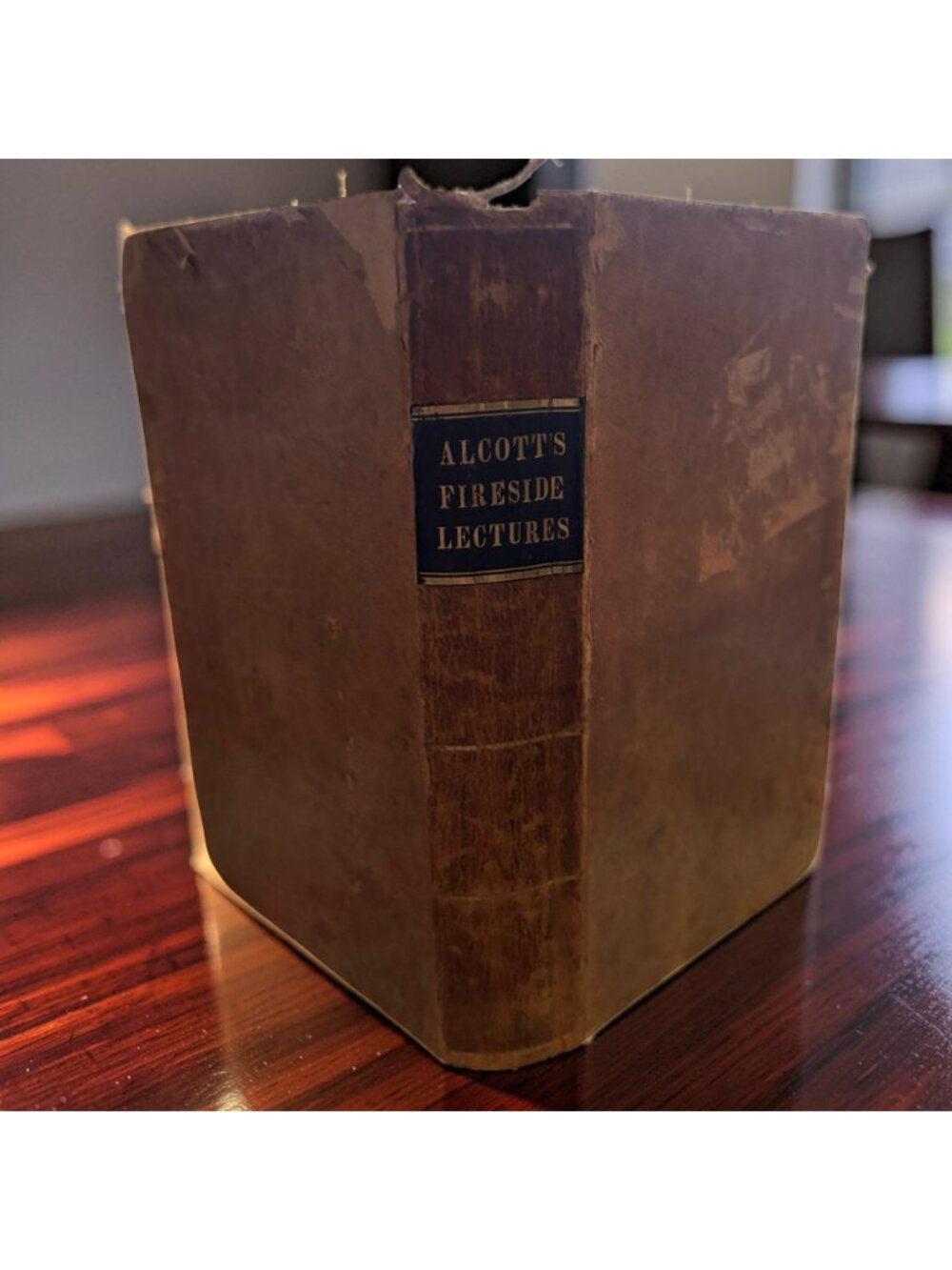 1850 Alcott Fireside Lectures Antique Book Ten Commandments Pre Civil War Boston - Picture 2 of 10